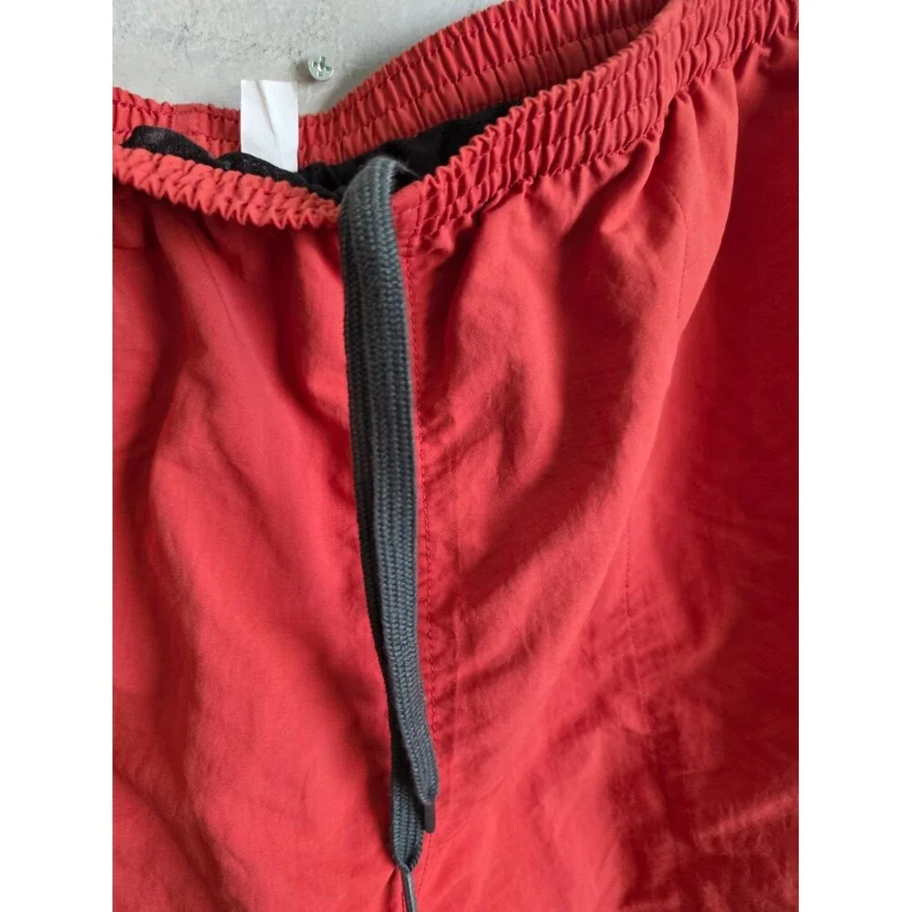 Mens Patagonia Swim Shorts Size XL Drawstring Mesh Lining Orange Red